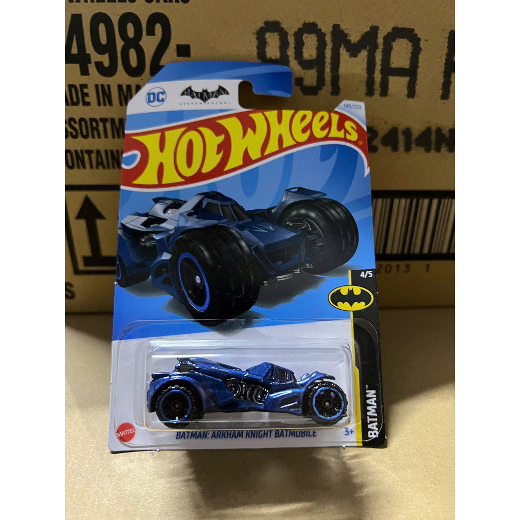 LeHuong Diecast - Xe mô hình Hot Wheels Batman: Arkham knight Batmobile