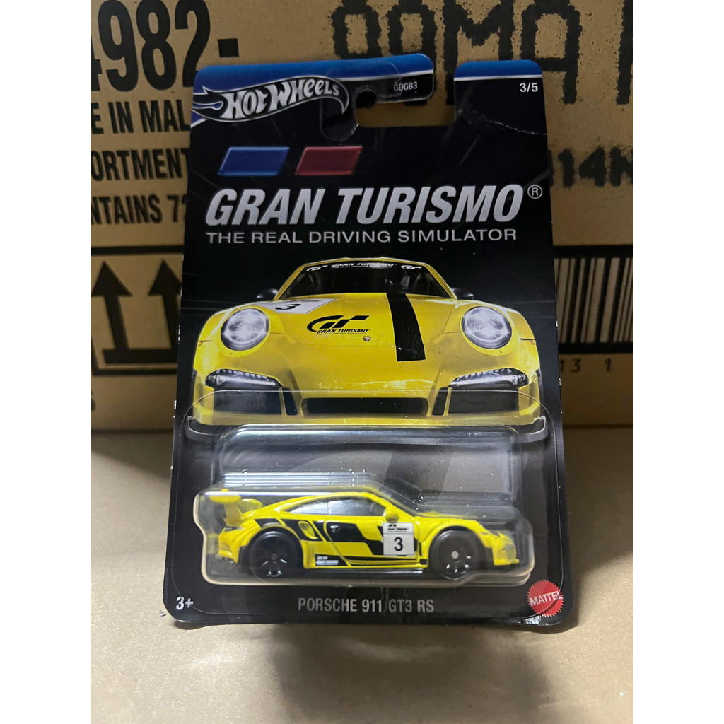 LeHuong Diecast - Xe mô hình Hot Wheels Porsche 911 GT3 RS (Vàng)
