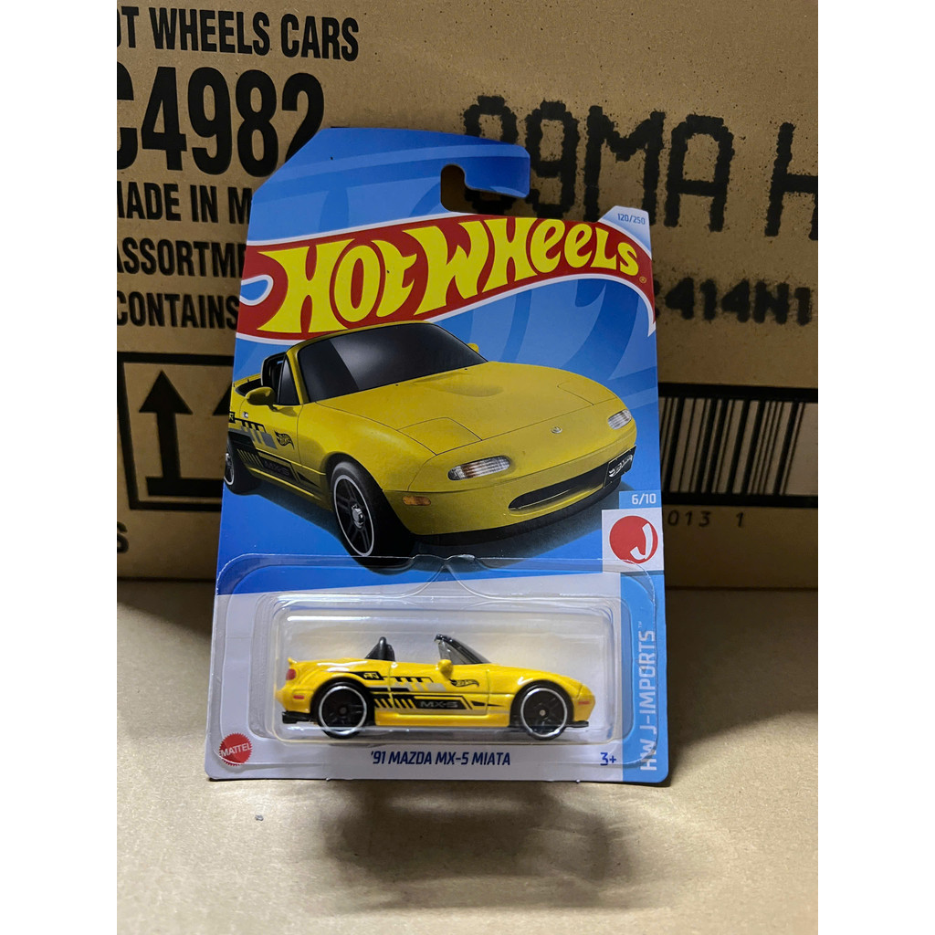 LeHuong Diecast - Xe mô hình Hot Wheels -'91 Mazda MX-5 Miata