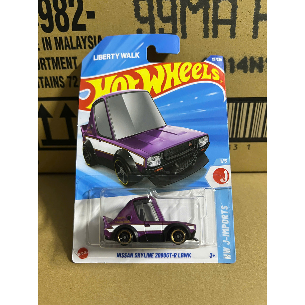 LeHuong Diecast - Xe mô hình Hot Wheels Nissan skyline 2000GT-R LBWK