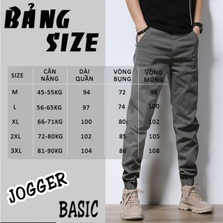 Quần Jogger kaki nam