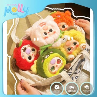   SẴN- HỎA TỐC HCM   Blind Box  hộp mù chính hãng  Gấu bông móc khoá BÉ BA TUỔI TRÁI CÂY VOL 2  Baby Three  - CHÍNH HÃNG 
