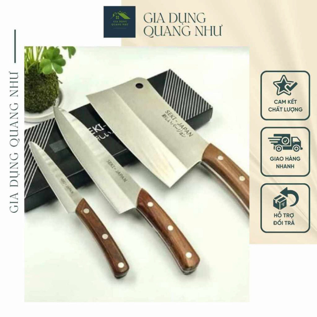 Dao SEKI JAPAN , Dao Chặt, Dao Thái, Dao gọt trong nước Japan chính hãng , hàng đẹp giá rẻ