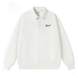 SIXHUMAN Áo sweater polo unisex vải nỉ 2 da dễ mặc, phối đồ - HM088