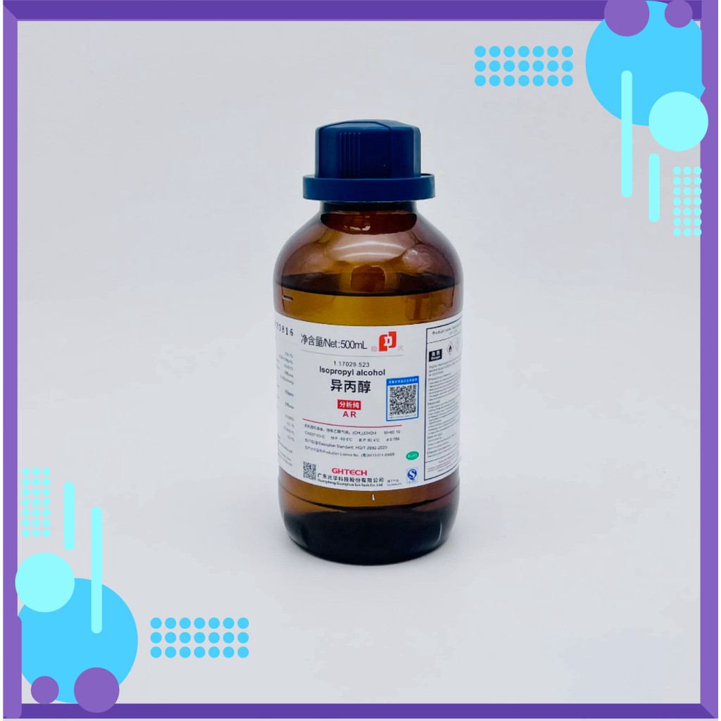 (STTI) Hoá chất Isopropyl alcohol IPA 2-propanol 99.7% C3H8O Isopropanol lọ 500ml xilong hoặc GH