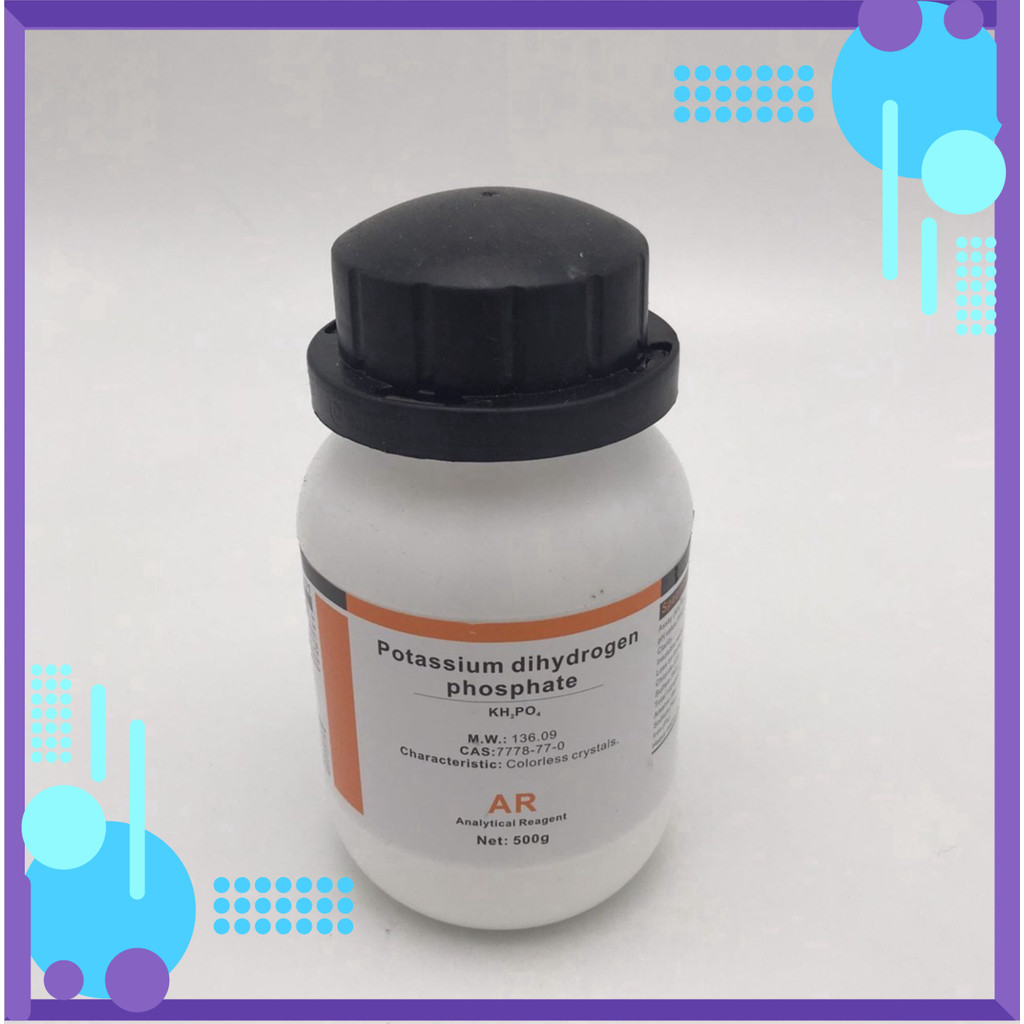 (STTI) Hóa Chất KH2PO4 Potassium Dihydrogen Phosphate Muối Kali dihydrogen photphat 500g thí nghiệm