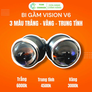 BI LED Gầm V6 (1 đôi) Ô Tô 3 Chế Độ Màu, 2 Chế Độ Pha/Cos siêu sáng - Bảo Hành 12 Tháng Lỗi Đổi Mới