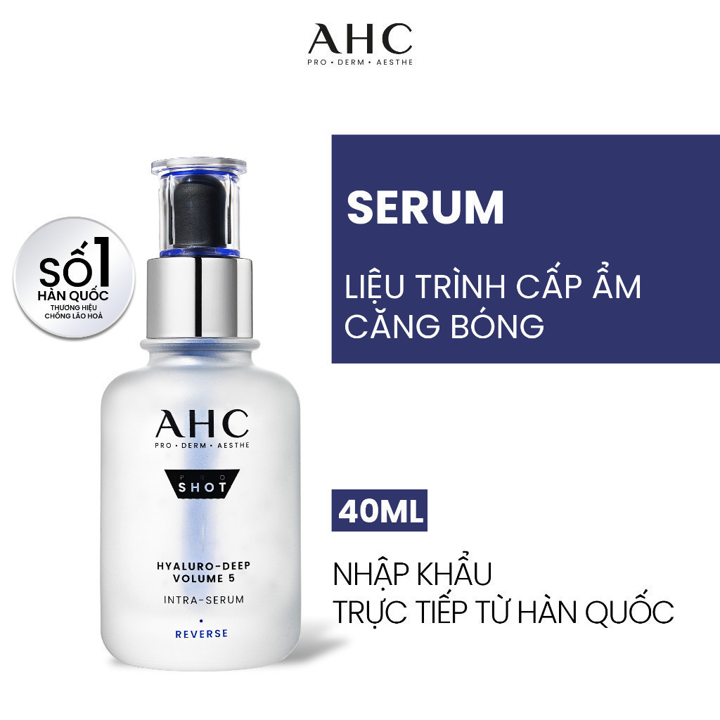 [HSD: 4/2027] Tinh chất Serum căng bóng mờ nếp nhăn PROSHOT HYALURO-DEEP VOLUME 5 AHC 4 40ML | BigBuy360 - bigbuy360.vn