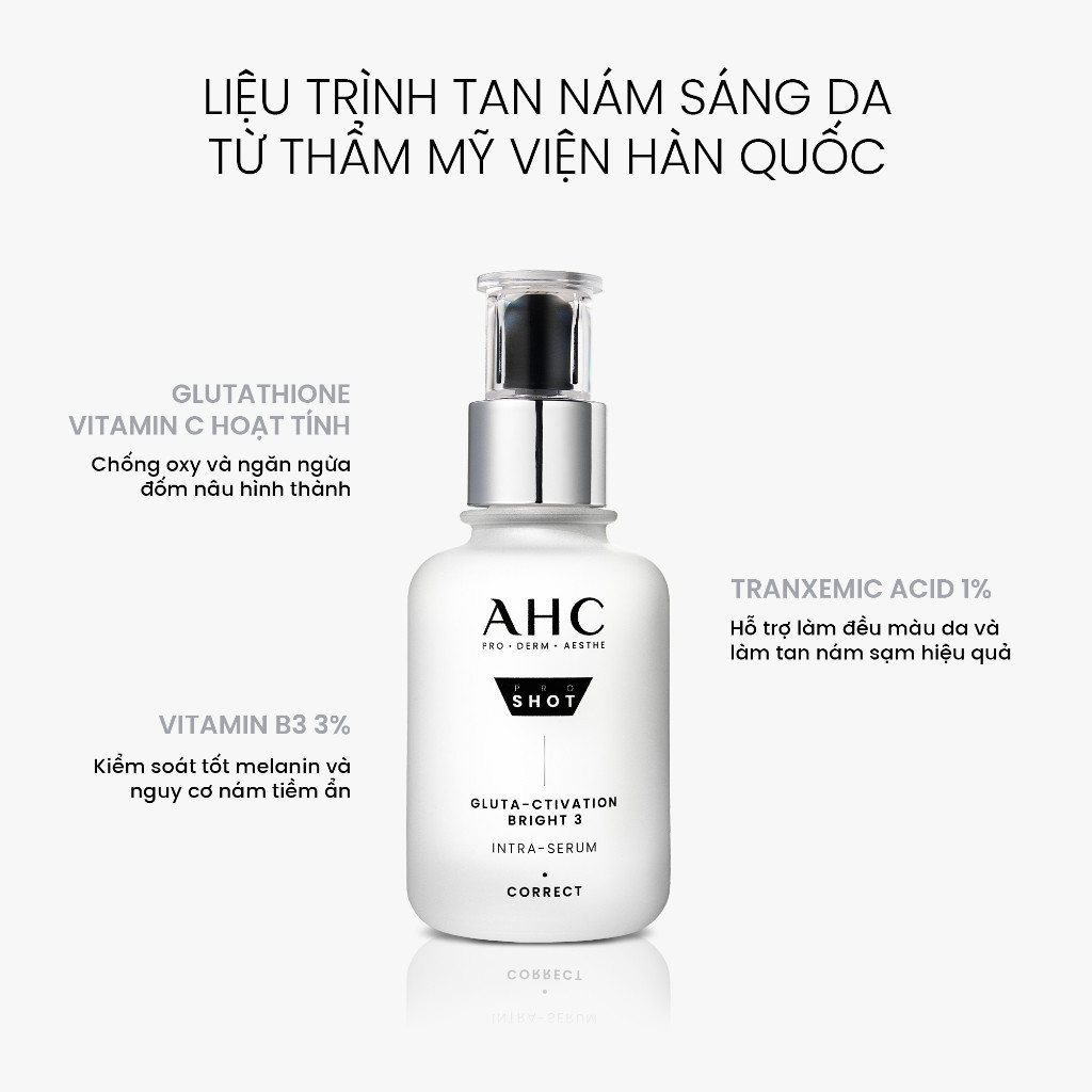 [LIVE] Tinh chất serum nâng cơ săn chắc/ cấp ẩm căng bóng/ mờ nám sáng da AHC 40ML | BigBuy360 - bigbuy360.vn