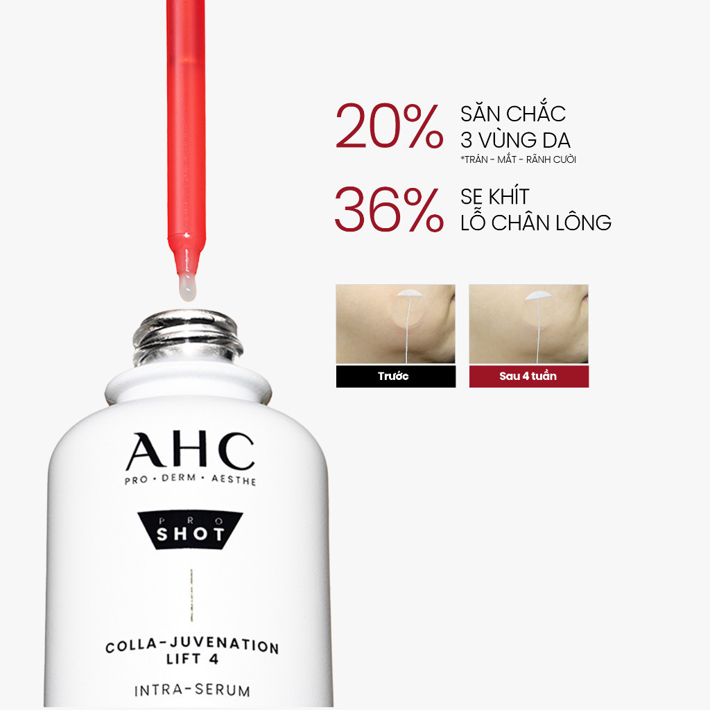 [LIVE] Tinh chất serum nâng cơ săn chắc/ cấp ẩm căng bóng/ mờ nám sáng da AHC 40ML | BigBuy360 - bigbuy360.vn