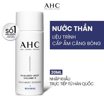 [Quà tặng] Nước thần cấp ẩm sâu căng bóng AHC HYALURO-DEEP VOLUME 5 20ML