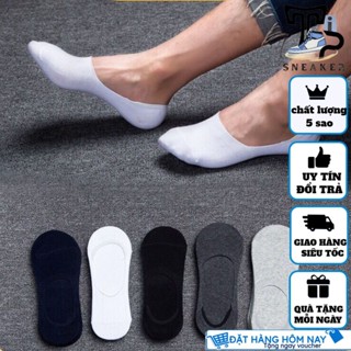 Tất Lười - Vớ lười Nam - Nữ, Tất Lười Đi Giày Lười Có Đệm Cao Su Chống Trượt Gót ChânTIP SNEAKER