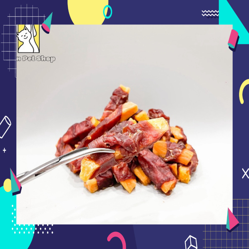 Vịt Cuộn Bánh Sợi Cho Chó Mèo - Pet Snacks Matchwell