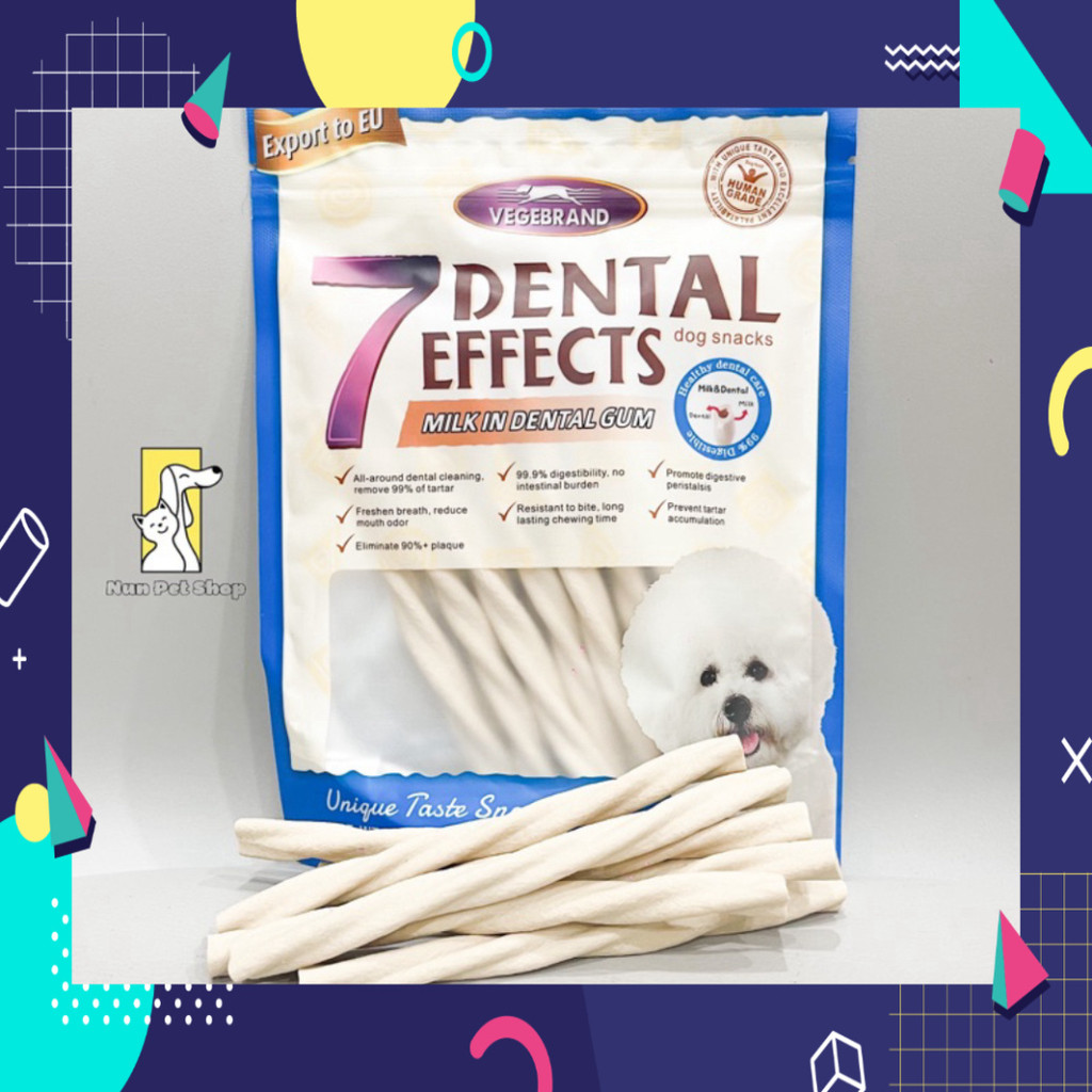 Xương gặm sạch răng vị sữa 7 Dental Effects Vegebrand
