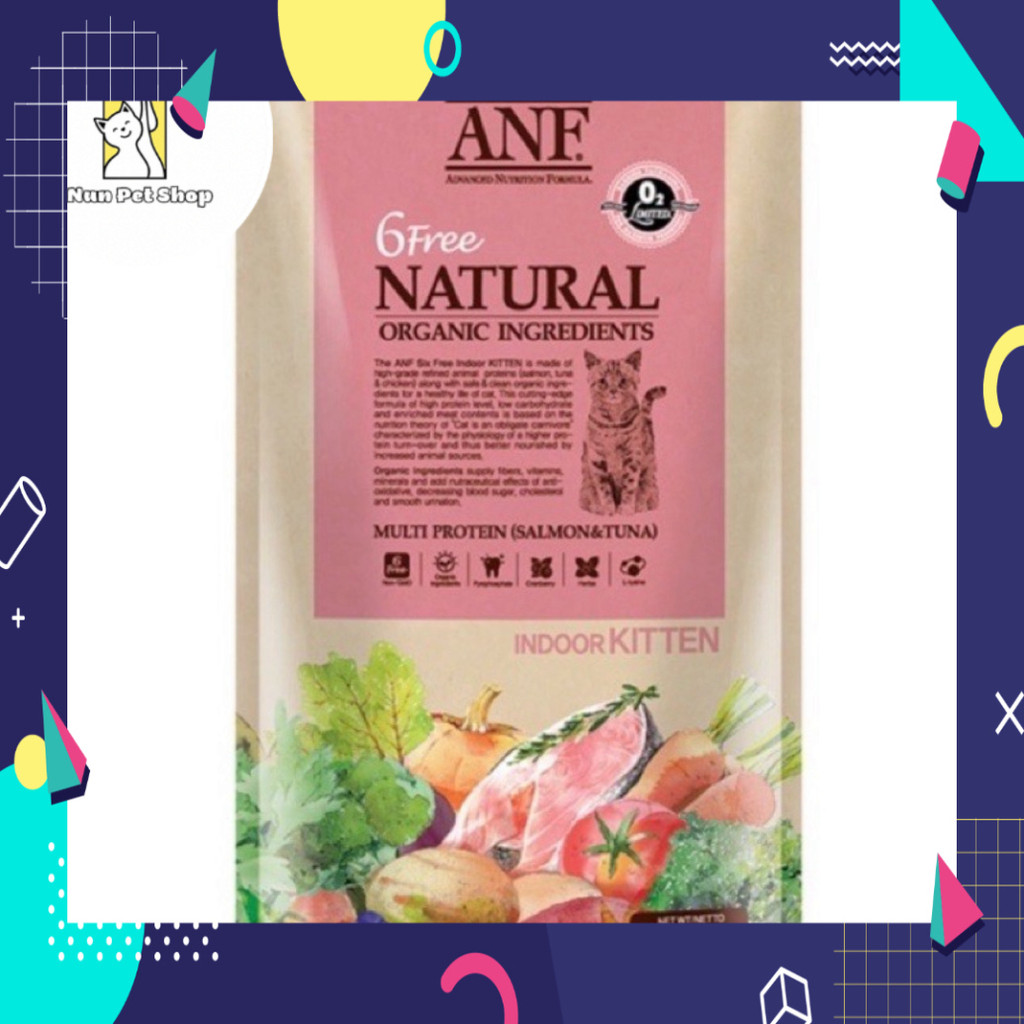 Bao 6kg ANF 6Free Indoor Kitten cho Mèo Con 🎉🎉