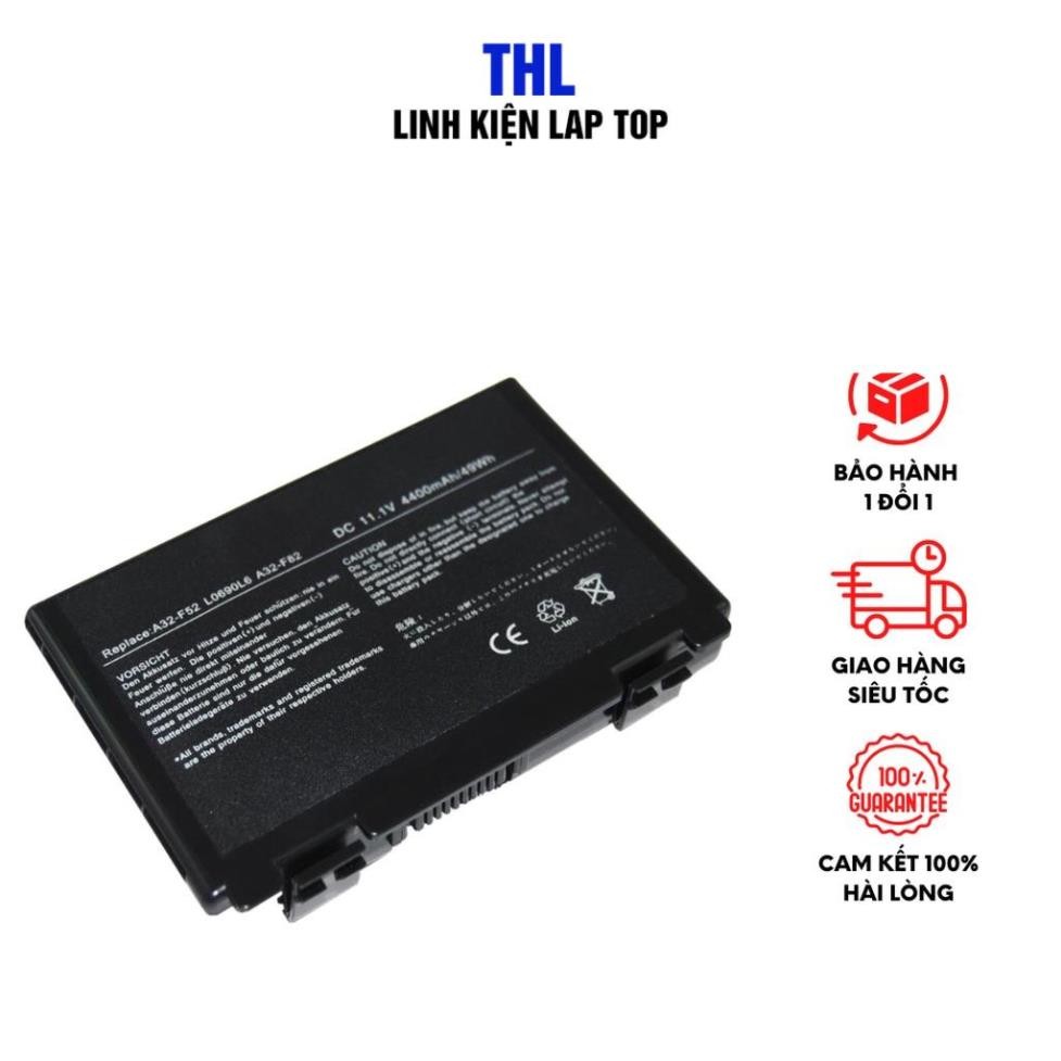 Pin laptop Asus F82 F83 K40 F52 K50 K51 K60 X70 X87 X8A X8AIE X8AIJ PRO8 P81IJ – F82 – 6 CELL - Bảo 