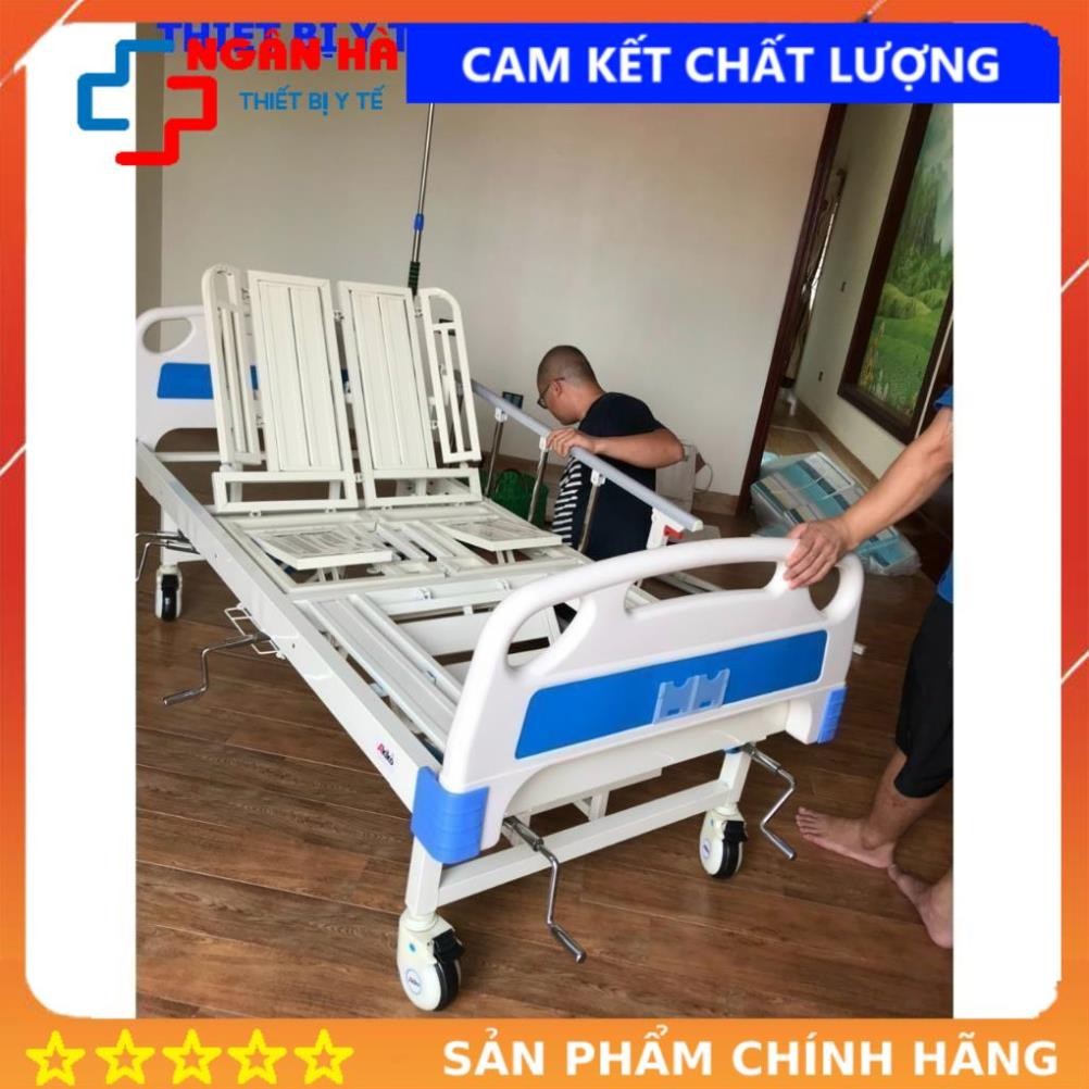 Giường y tế đa chức năng 5 tay quay A85 AKIKO.