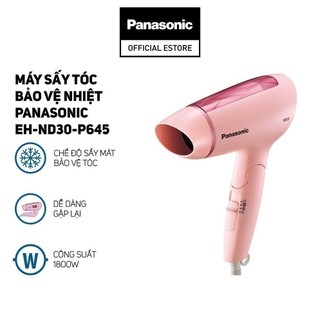 Máy sấy tóc panasonic eh-nd30-k645 đen/ eh-nd30-p645 hồng - hàng chính hãng - hồng