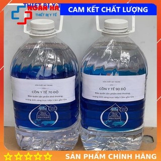 HÀNG CTY - Cồn Y Tế 90 Độ, 70 Độ - Sát Khuẩn, Sát Trùng - Can 5 Lít.