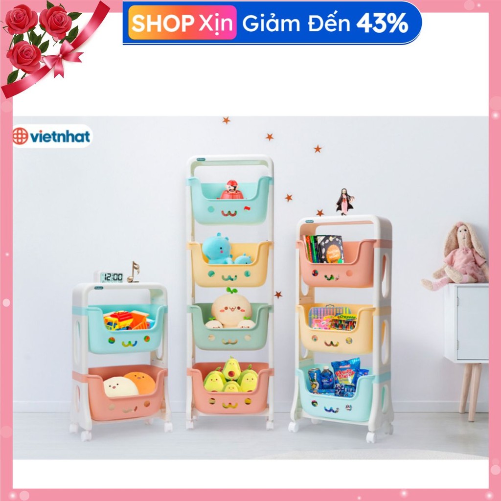 [xả kho 500 đơn] Kệ Gấu  Đa Năng 4 tầng. kệ đa năng 4 tầng [free ship]