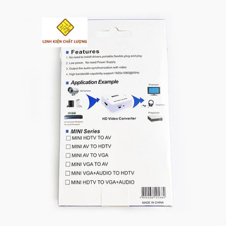Bộ chuyển đổi AV-HDMI (AV sang HDMI)