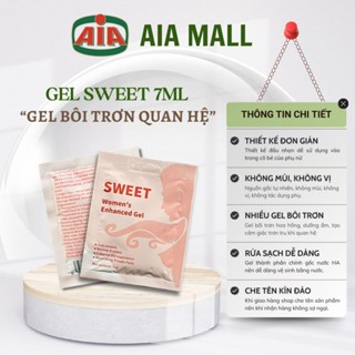   Che tên sản phẩm  Gel bôi trơn JUNCAI SWEET gốc nước dạng túi 7ml - Shop Bao cao su 