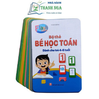 Bộ Thẻ Flashcard Bé Học Toán Việt Hà dành cho trẻ từ 4-6 tuổi