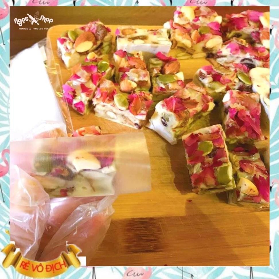 Nguyên liệu kẹo Nougat set riêng, tự làm kẹo hạnh phúc, sữa hạt thơm ngon Binohouse