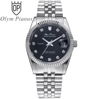 Đồng hồ nam mặt kính sapphire Olym Pianus OP89322MS đen