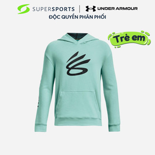 Áo Hoodie Bé Trai Under Armour Curry Splash - Xanh Mint  - 1380333-361
