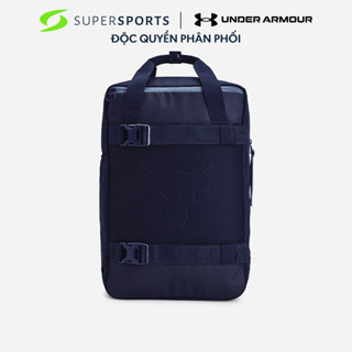 Túi Trống Thể Thao Under Armour Project Rock Box - Xanh Navy  - 1378417-410