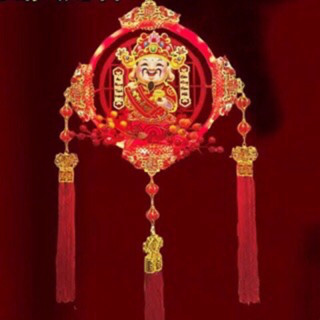 ( moi ) Ông Thần Tài Lắc Lư có đen Phát Sáng Trang Trí Tết Trang Trí Nhà Cửa ( si le 033)