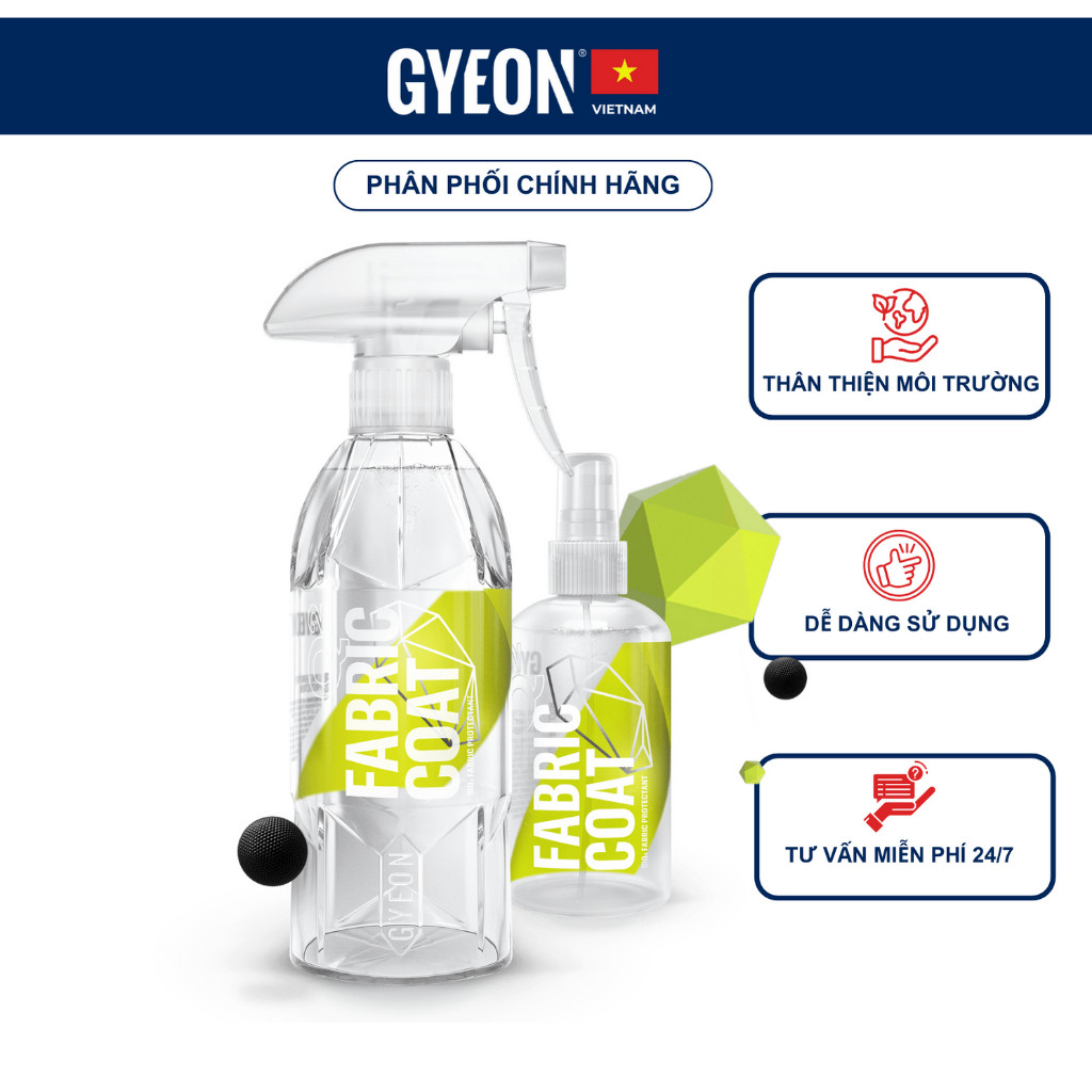 Dung dịch phủ Ceramic vải GYEON Q² FabricCoat