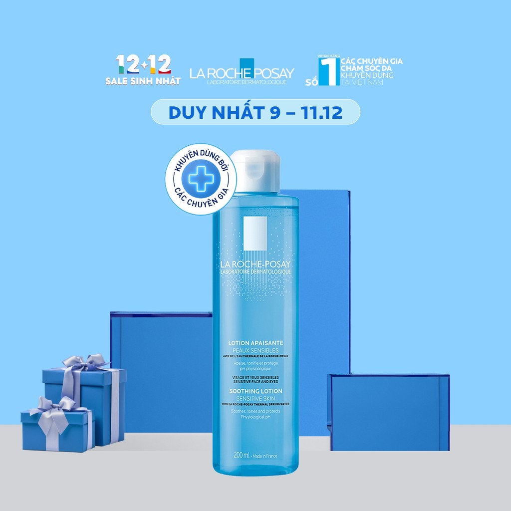 Nước Cân Bằng Giúp Làm Dịu, Bảo Vệ Da Nhạy Cảm La Roche - Posay Lotion Sensitive Skin 200Ml