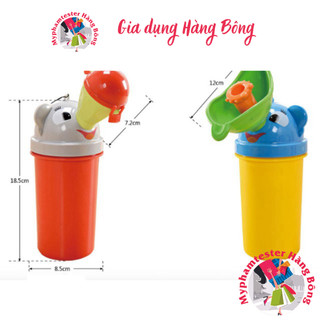Cốc đi tiểu mini du lịch cho các bé