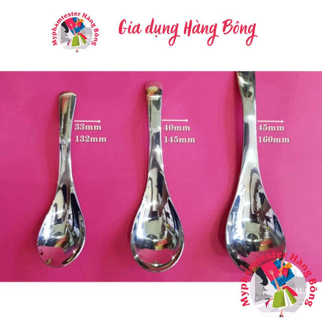 Thìa inox ăn phở
