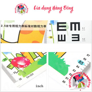 Thước đo chiều cao cho bé