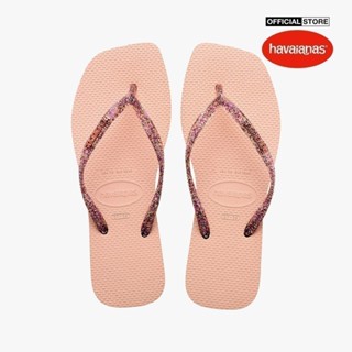 [Size EU] HAVAIANAS - Dép kẹp nữ Slim Square Logo Metallic 4148257-0076