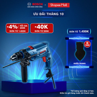 Bộ máy khoan động lực bosch gsb 550 set 100 chi tiết