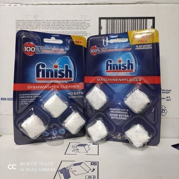 Viên vệ sinh máy rửa bát Finish