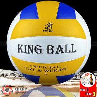 Quả bóng chuyền da king ball banh bóng chuyền giá rẻ nam nữ trẻ em học sinh viên thi đấu ngoài trời giá rẻ