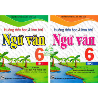  Sách Tham Khảo - Combo Hướng Dẫn Học Và Làm Bài Ngữ Văn Lớp 6 - Tập 1+2  Bám Sát Sgk Kết Nối Tri Thức Với Cuộc Sống   