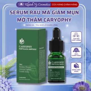  Serum rau má Caryophy đánh bay mụn sạch thâm trong 7 ngày  10ml  Shop Khánh Vy Cosmetic . . 