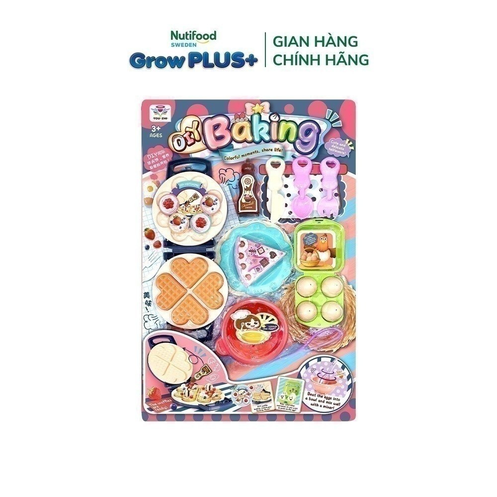 [Gift] Bộ đồ chơi làm bánh