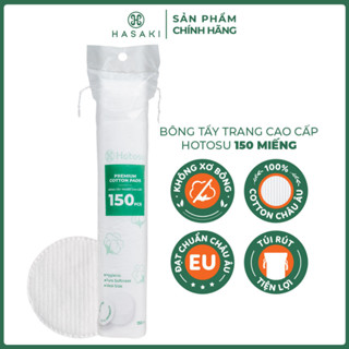 Bông Tẩy Trang Hotosu Cao Cấp 150 Miếng Hasaki Sản Phẩm Chính Hãng