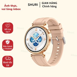  Đồng Hồ Thông Minh GT4 MINI 41mm   Smart Watch Mặt Tròn Cho Nữ Nghe Gọi Nhận Tin Nhắn - Bảo Hành 6 Tháng 