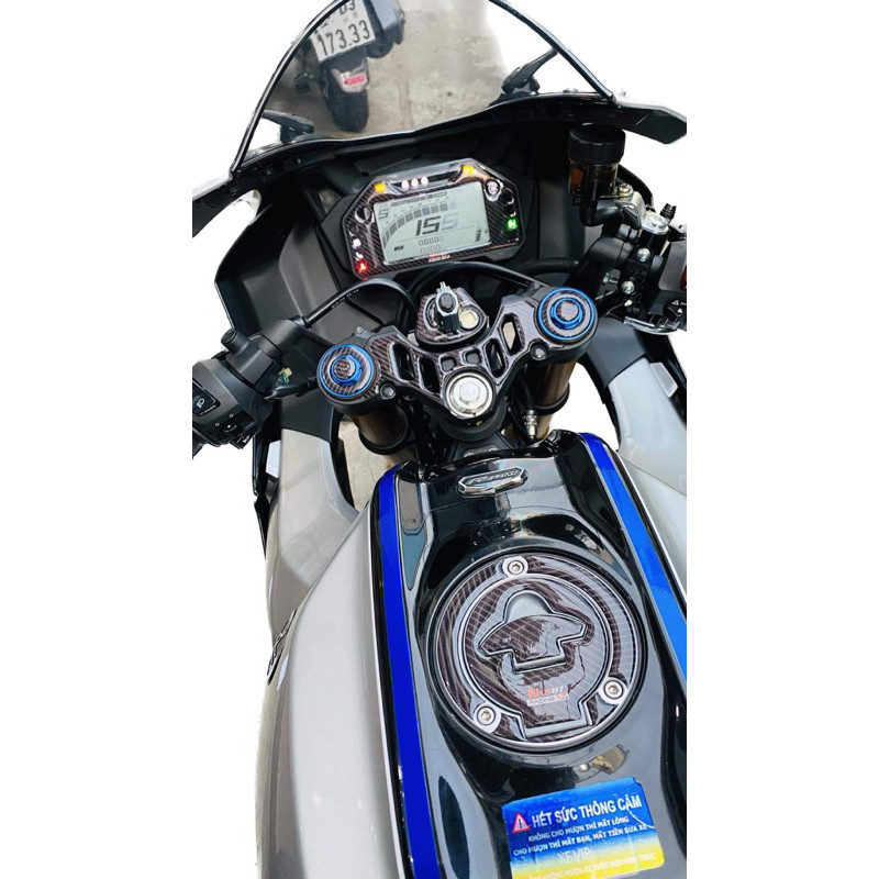 Tem dán keo nổi R15v4 R15M ( bộ tem 3 món Yamha R15v4 / R15M)