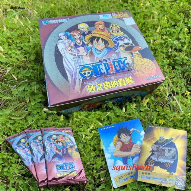 Full box bộ thẻ bài One Piece 36 Pack - 1 pack 5 thẻ - Thẻ Anime rẻ bền đẹp