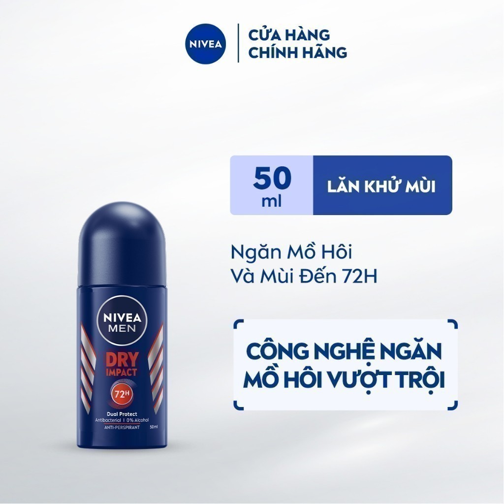 Lăn Ngăn Mùi Nivea Men Khô Thoáng (50 Ml) - 81610