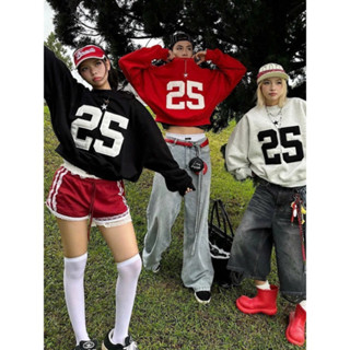 AB HOUSE - Áo sweater 25 TWENTY FIVE form rộng Boxy Top nam nữ